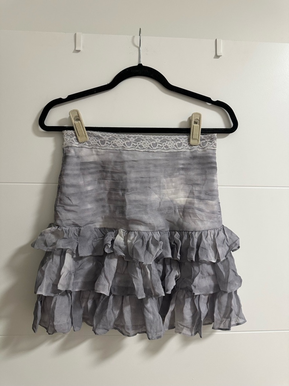 LoveShackFancy Silk Effie Mini Skirt